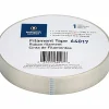 Business Source Heavy-duty Filament Tape - 60 yd Length x 1" Width - 3" Core - White - Fiberglass Filament Roll - 1 Roll