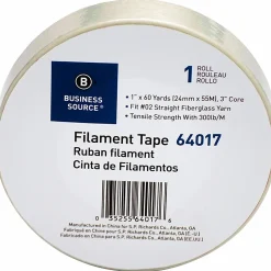 Business Source Heavy-duty Filament Tape - 60 yd Length x 1