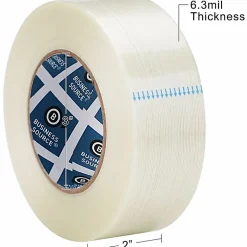 Business Source Heavy-duty Filament Tape, 2"x 60 yds., White