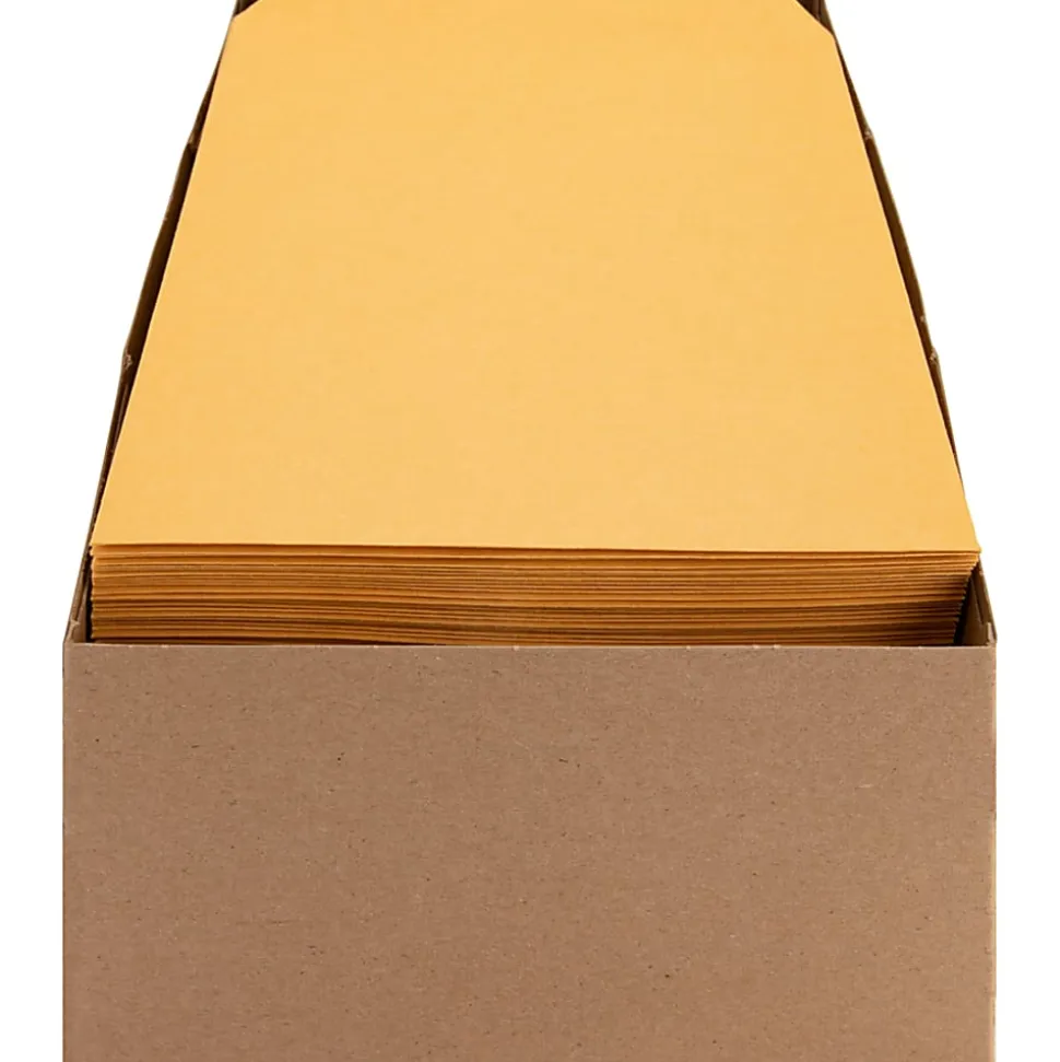 Business Source Heavy-duty Metal Clasp Envelopes - Clasp - #55 - 6" Width x 9" Length - 28 lb - Clasp - Kraft - Kraft - 100 / Box