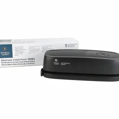 Business Source 3-Hole Electric Hole Punch