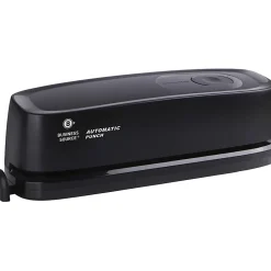 Business Source 3-Hole Electric Hole Punch