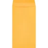 Business Source Little Coin No. 7 Kraft Envelopes - Coin - #7 - 3 1/2" Width x 6 1/2" Length - 28 lb - Gummed - Brown Kraft - Kraft - 500 / Box