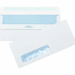 Business Source No.10 Standard Window Invoice Envelopes - Single Window - 9 1/2