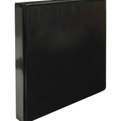 Business Source Round Ring View Binder, 1