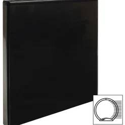 Business Source RounD-Ring View Binder, 1/2