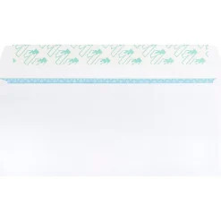 Business Source Security Tint Window Envelopes - Business - #10 - 9 1/2" Width x 4 1/8" Length - Peel & Seal - White - Wove - 500 / Box