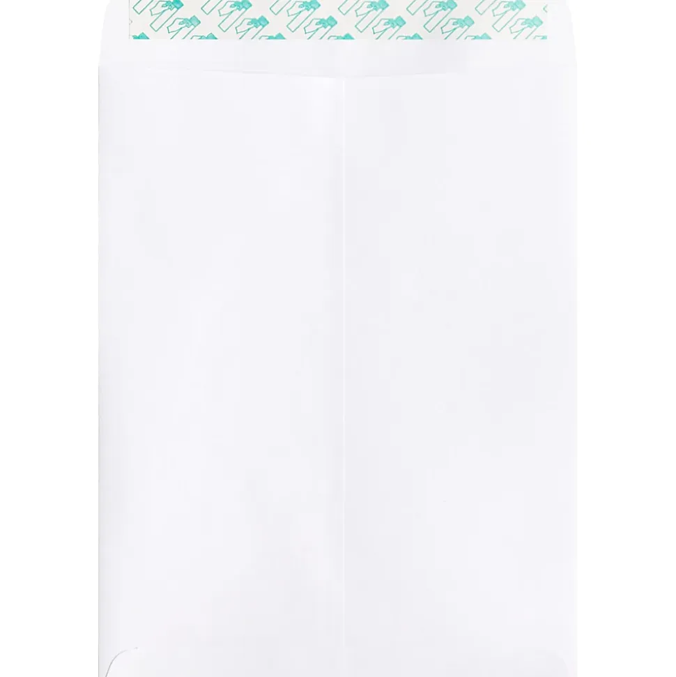 Business Source Self Sealing Catalog Envelope - Catalog - 9" Width x 12" Length - 28 lb - Peel & Seal - White - Wove - 100 / Box