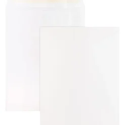 Business Source Self Sealing Catalog Envelopes - Catalog - 10" Width x 13" Length - 28 lb - Peel & Seal - White - Wove - 100 / Box