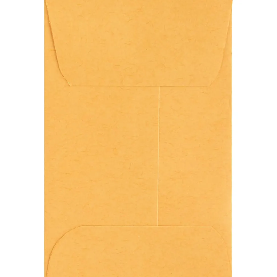 Business Source Small Coin Kraft Envelopes - Coin - #1 - 2 1/4" Width x 3 1/2" Length - 20 lb - Gummed - Brown Kraft - Kraft - 500 / Box