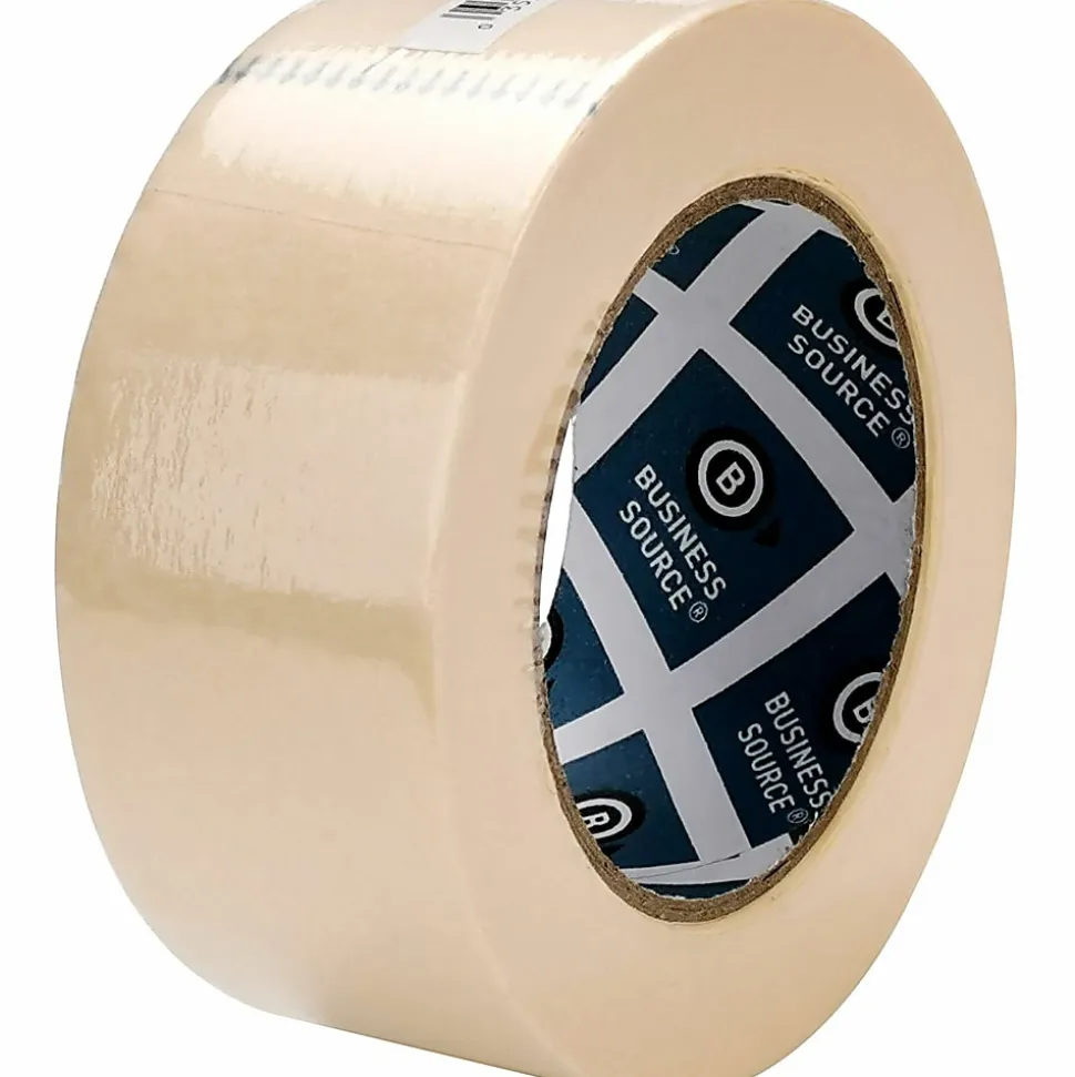 Business Source Utility-purpose Masking Tape - 60 yd x 2"- 3" Core - Tan - Crepe Paper Backing - - 16462