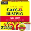 Café Bustelo Dark Roast K-Cup Pods, Carton Of 22 Pods