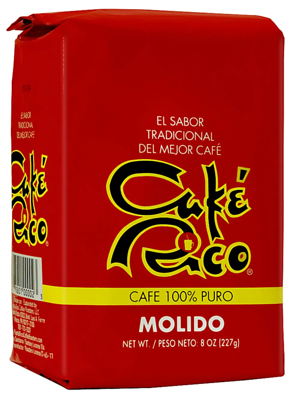 Cafe Rico Ground Coffee, Medium Roast, 8 Oz Per Bag