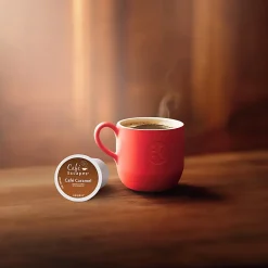 Café Escapes Café Caramel Keurig Single-Serve K-Cup Pods, 24 Pods Per Pack, Case Of 4 Packs