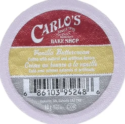 Cake Boss Single-Serve K-Cup Coffee, Vanilla Buttercream, Box Of 24 Pods