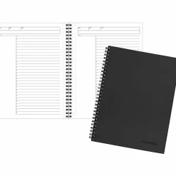 Cambridge Limited® Action Planner® Business Notebook, 80 Sheets, Gray, Medium, 7 1/4