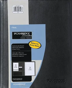 Cambridge® Notetaker Refillable Notebook, 8 1/2