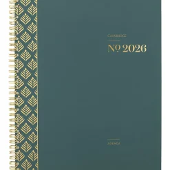 Cambridge® WorkStyle® Classic 2026 Weekly Monthly Planner, Transformative Teal, Large, 8 1/2" x 11"