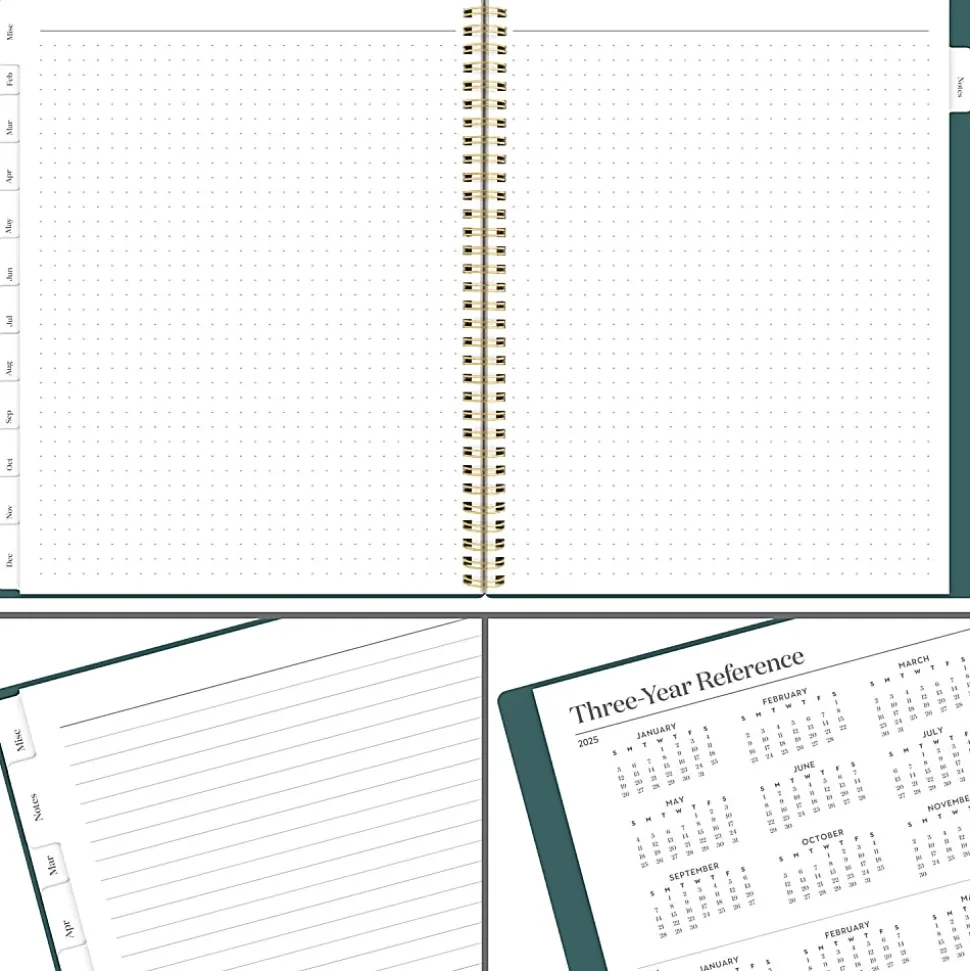 Cambridge® WorkStyle® Classic 2026 Weekly Monthly Planner, Transformative Teal, Large, 8 1/2" x 11"