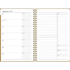 Cambridge® WorkStyle® Focus 2026 Weekly Monthly Planner, Sunbaked Clay, Small, 5 1/2