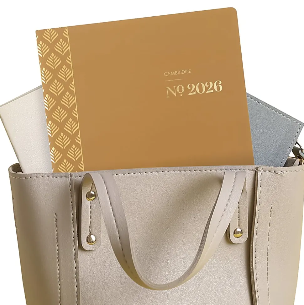 Cambridge® WorkStyle® 2026 Monthly Planner, Sunbaked Clay, Large, 8 1/2" x 11"