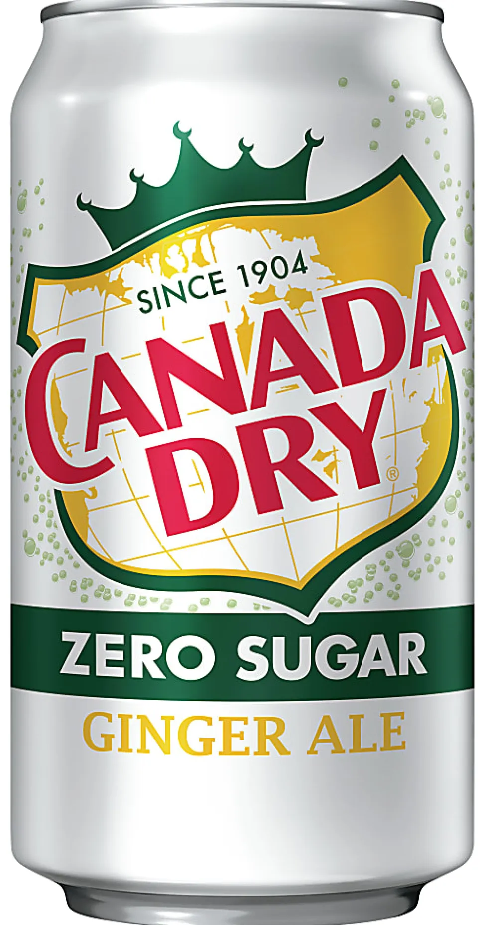 Canada Dry Zero Sugar Ginger Ale, 12 Oz., Case Of 24