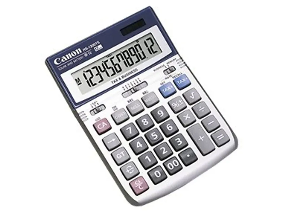 Canon HS-1200TS Desktop Display Calculator