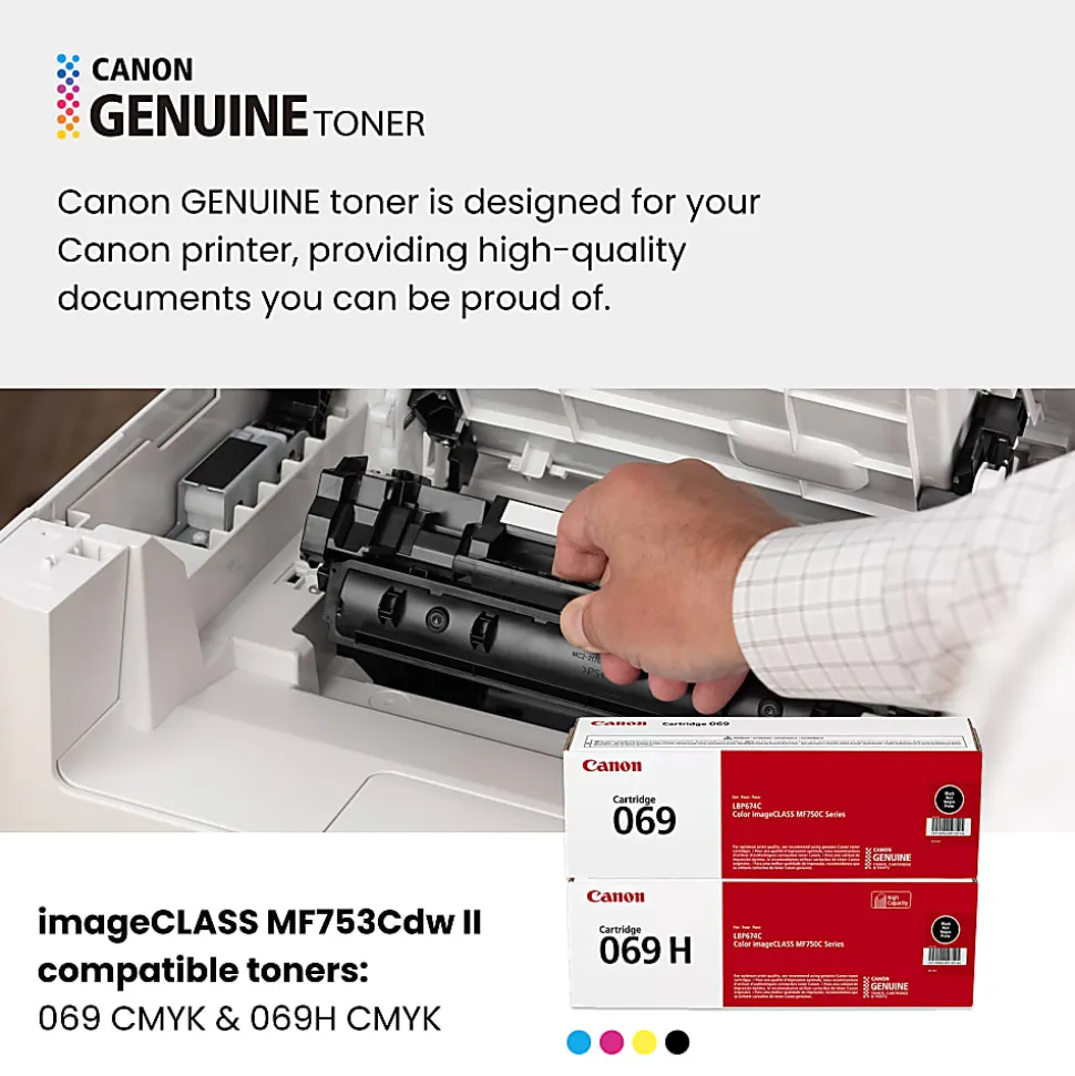 Canon imageCLASS MF753Cdw II Wireless Duplex Laser Color Printer