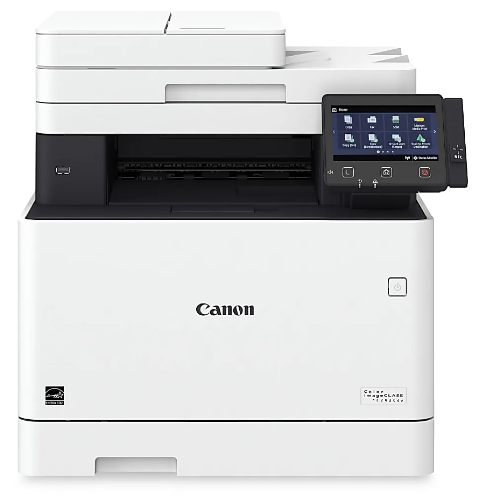 Canon® imageCLASS® MF743Cdw Wireless Laser All-In-One Color Printer
