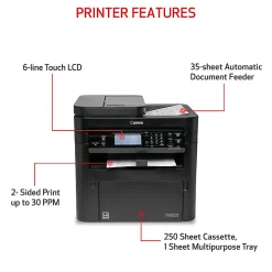Canon® imageCLASS MF267dw II Wireless Laser All-In-One Monochrome Printer