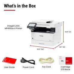 Canon imageCLASS MF465dw II Wireless Duplex Laser Monochrome Printer