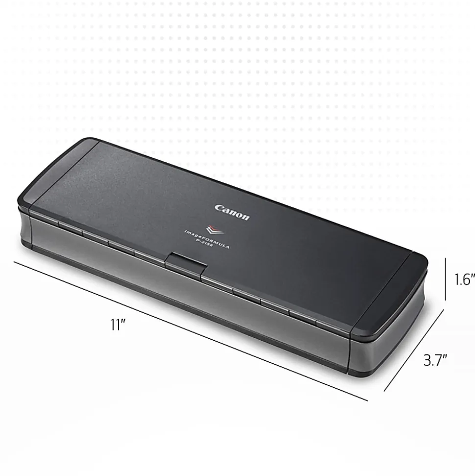 Canon imageFORMULA P-215II Sheetfed Scanner - 600 dpi Optical - 24-bit Color - 8-bit Grayscale - 15 ppm (Mono) - 9705B007
