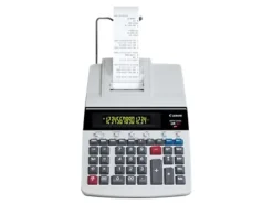 Canon MP41DHIII Printing Calculator, Black/Red