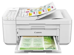 Canon® PIXMA⢠TR4720 Wireless Inkjet All-In-One Color Printer, White