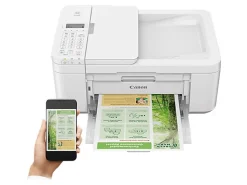 Canon® PIXMA™ TR4720 Wireless Inkjet All-In-One Color Printer, White