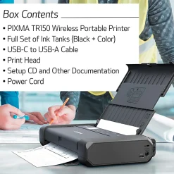 Canon® PIXMA⢠TR150 Wireless Mobile Color Printer