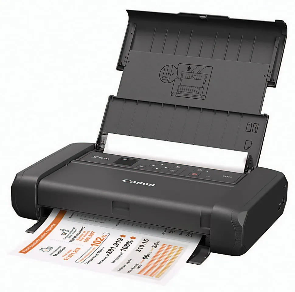 Canon® PIXMA™ TR150 Wireless Mobile Color Printer