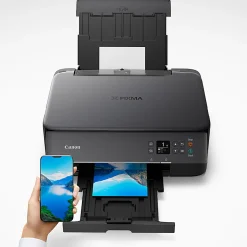 Canon® PIXMA™ TS6420a Wireless All-in-One Color Printer, Black