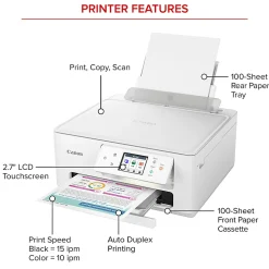 Canon PIXMA™ TS7720 Wireless Home All-in-One Inkjet Color Printer