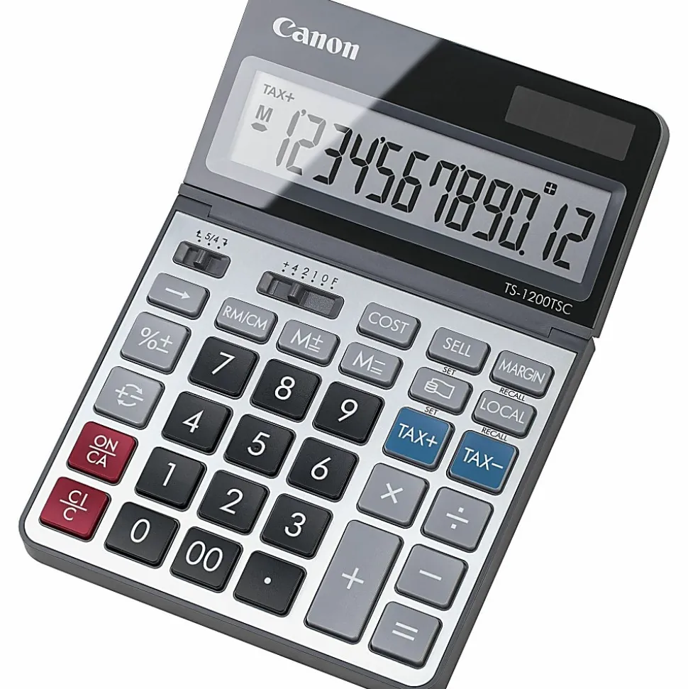 Canon® TS1200TSC 12-digit Desktop Calculator