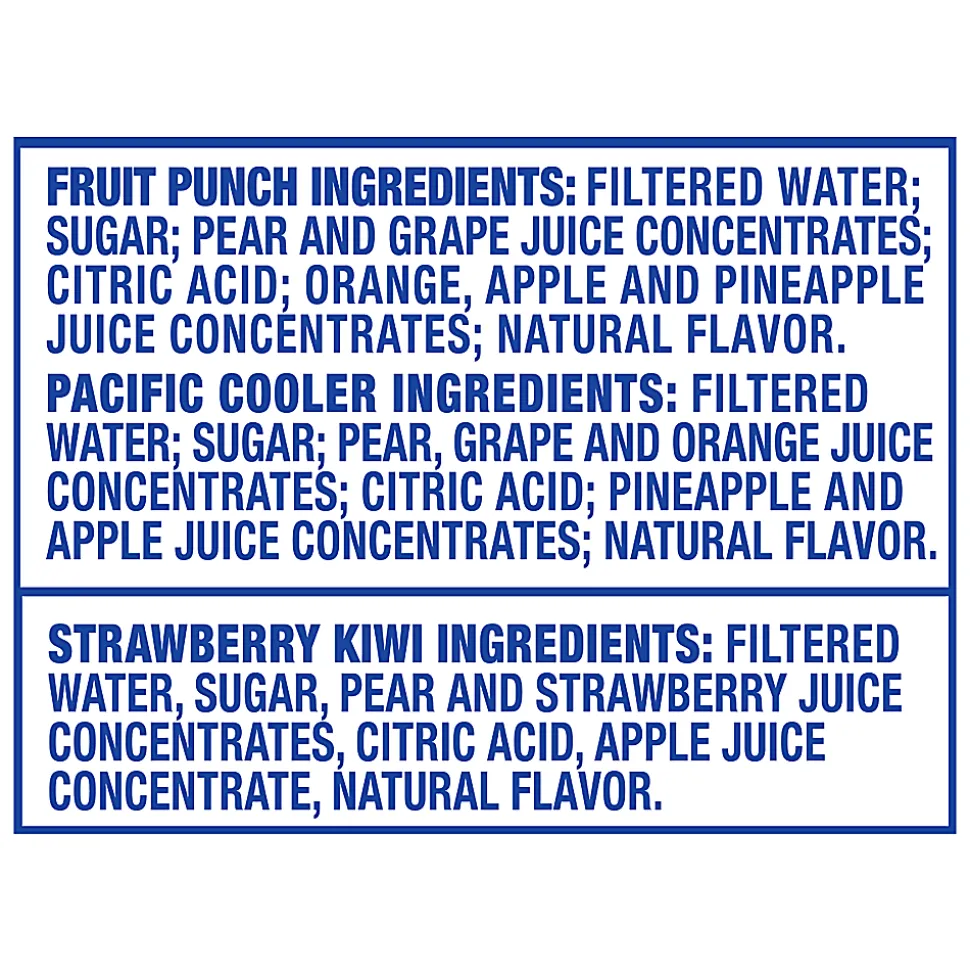 Capri Sun Variety Pack, 6 Oz, Pack Of 40 Pouches