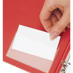 Cardinal® HOLDit!® Business Card Pockets, Top Loading, 3 3/4
