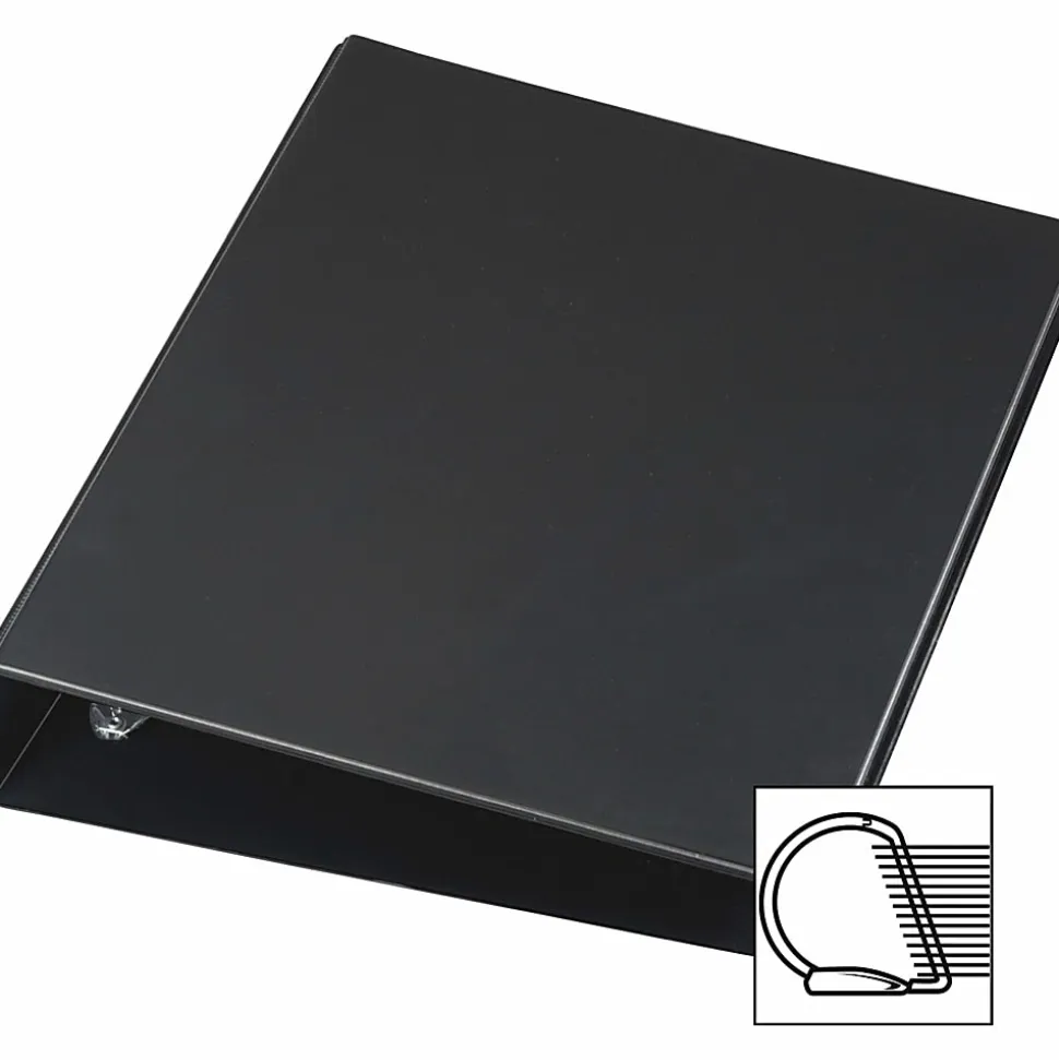Cardinal® Slant-D® Legal-Size 3-Ring Binder, 2" Slant Rings, Black