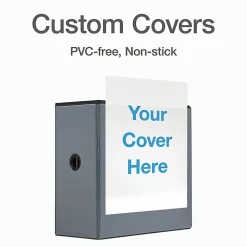 Cardinal® XtraLife™ ClearVue™ Nonstick Locking Slant 3-Ring Binder, 6