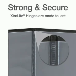 Cardinal® XtraLife™ Locking Slant-D® Ring 3-Ring Binder, 4" D-Rings, Black