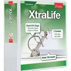 Cardinal® XtraLife™ Locking Slant-D® Ring 3-Ring Binder, 3