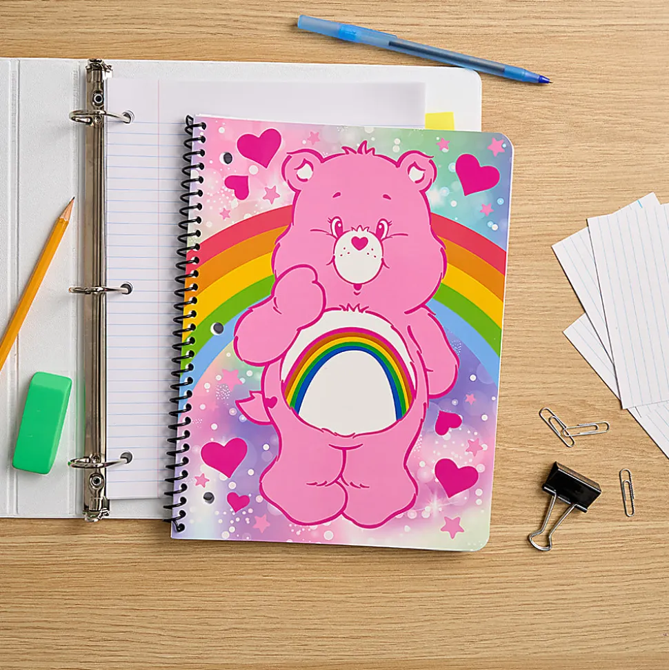 Care Bears Licensed Single Subject Wide Ruled Notebook, 8.5" x 11", 70 Sheets, Quantity 1