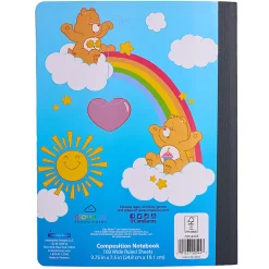 Care Bears Licensed Wide Ruled Composition Notebook, 9.5