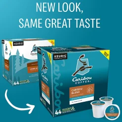Caribou Coffee Caribou Blend Keurig® Single-Serve K-Cup® Pods, Medium Roast, Case of 44 K-Cup® Pods