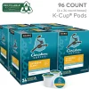 Caribou Coffee Daybreak Blend Keurig Single-Serve K-Cup Pods, Light Roast, 24 Pods Per Pack, Case Of 4 Packs